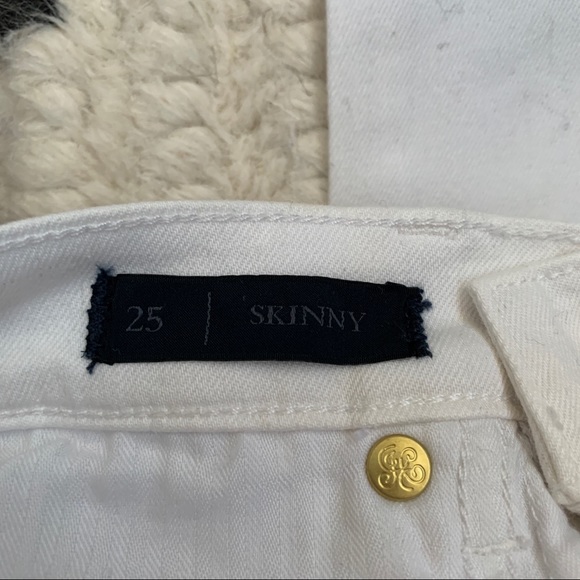 JUICY COUTURE || Bedazzled White Skinny Jeans - Picture 7 of 7